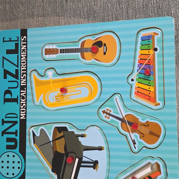 Melissa & Doug Musical Instruments Sound Puzzle - Picture 9 of 9